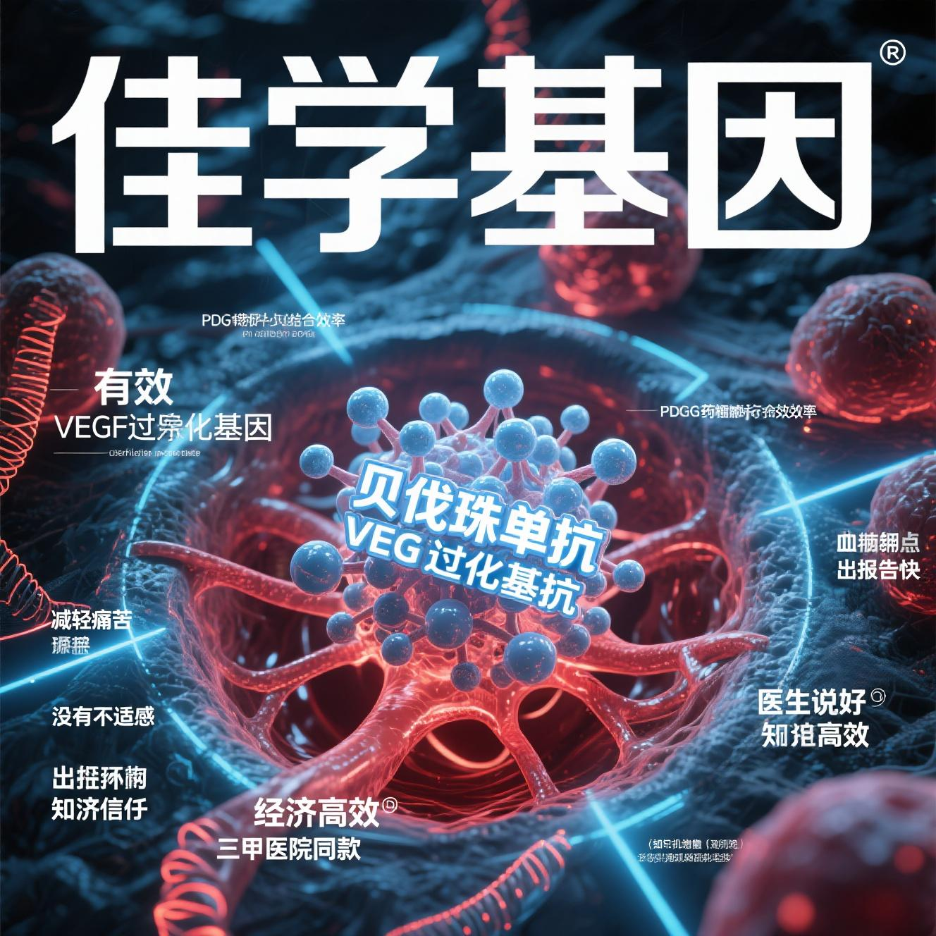 <b>【腾博会官网基因检测】从“断血”到精准治疗：贝伐珠单抗（Avastin）靶向药物基因</b>